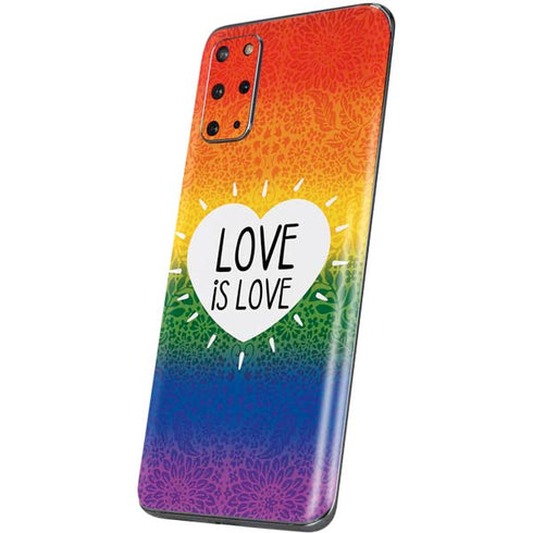 Love Is Love Rainbow Galaxy S20 Plus Skin